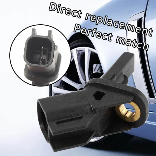 Vista 6 de Sensor de velocidad de rueda ABS delantero izquierdo o derecho reemplaza OEM #8M5T2B372AA 3M5T2B372AB 3M5T2B372BA, piezas automotrices Sensor