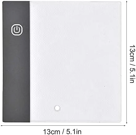 Vista 2 de Dibujo a mano LED Artcraft Rastreo Caja de luz Almohadilla de luz portátil Caja de luz Trazador USB Agujero de posicionamiento Flip Book Kit