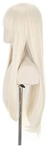 Vista 2 de ALREMO HUANGXING - Kakegurui Compulsive Gambler Yomotsuki Runa Long Wig Cosplay Costume Heat Resistant Synthetic Hair Women Party Role Play Wigs
