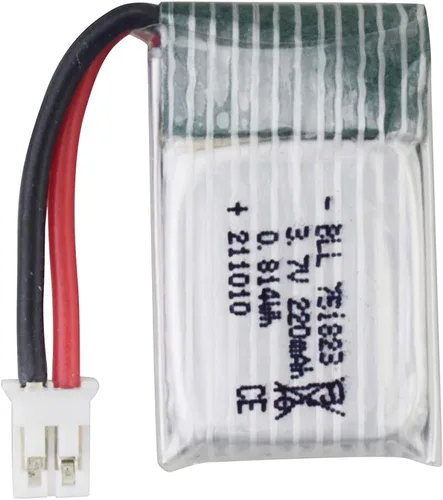Vista 6 de Accesorios 6PCS 3.7V 220mah batería de litio y 6 en 1 cargador de equilibrio para E010 E010C E011 E011C E013 GoolRC T36 NINHUI NH010 F36 H36 HS210
