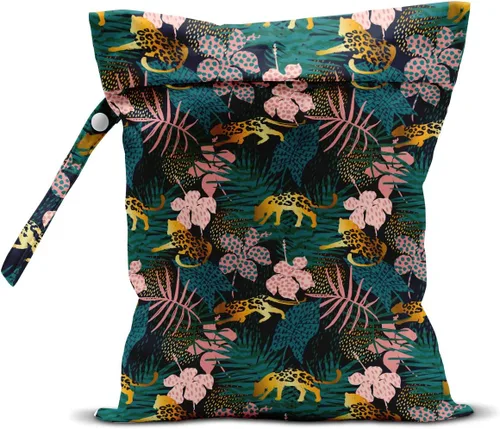 Vista 13 de Bolsa para artículos húmedos y secos, bolsas de natación impermeables, lavables a máquina, bolsas reutilizables para playa, piscina, pañales y ropa