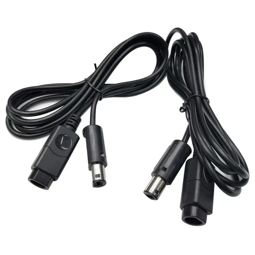 Vista 2 de Sara-u 2 cables de extensión de controlador de 5.9ft compatibles con N GameCube