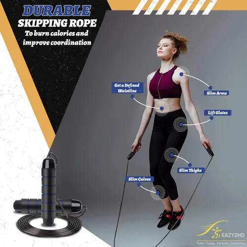 Vista 6 de Eazy2hD Juego de entrenamiento de agilidad de velocidad: escalera de agilidad, 12 conos, 4 obstáculos ajustables, paracaídas