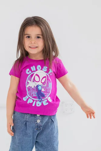 Vista 4 de Marvel Spidey and His Amazing Friends - Paquete de 2 camisetas para niñas pequeñas