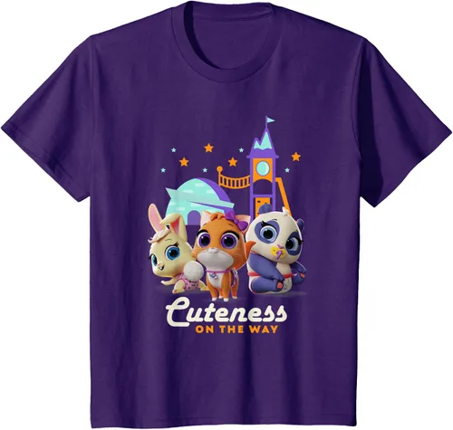 Vista 23 de Disney Camiseta Junior T.O.T.S. Cuteness On the Way Negro