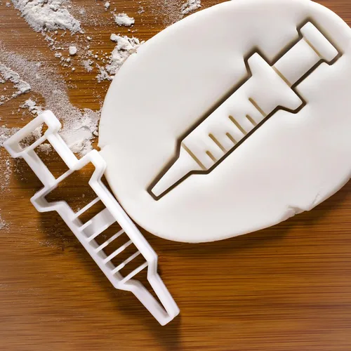 Vista 2 de Cortador de galletas de jeringa, 1 pieza - Bakerlogy