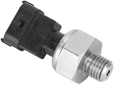 Vista 6 de LOGEA Interruptor de sensor de presión Sensor de alta presión de carril de combustible de aleación de aluminio 24418424 6235649 Compatible con Opel