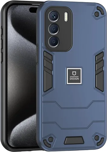 Vista 339 de Funda compatible con Redmi A1, compatible con Redmi A2 2 en 1 [PC dura + TPU], funda de teléfono negra