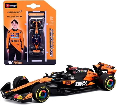 Vista 8 de 1:64 Modelo F1 2025 MCL39 4# Norris 81 # Colección Modelo Race Diecast Car (MCL39 4#)