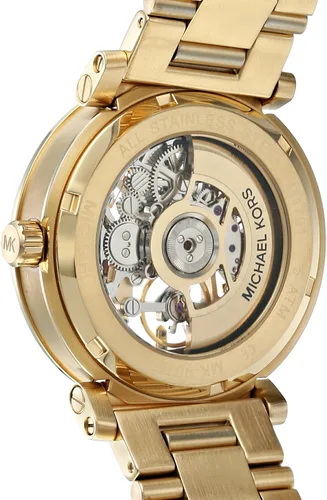Vista 2 de Michael Kors relojes Halo Reloj Automático de Acero Inoxidable talla única Dorado