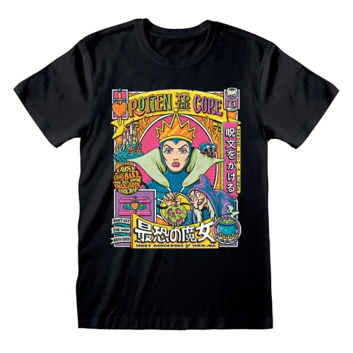 Vista 2 de Camiseta de Manga Corta Disney Rotten to the Core Negro Unisex