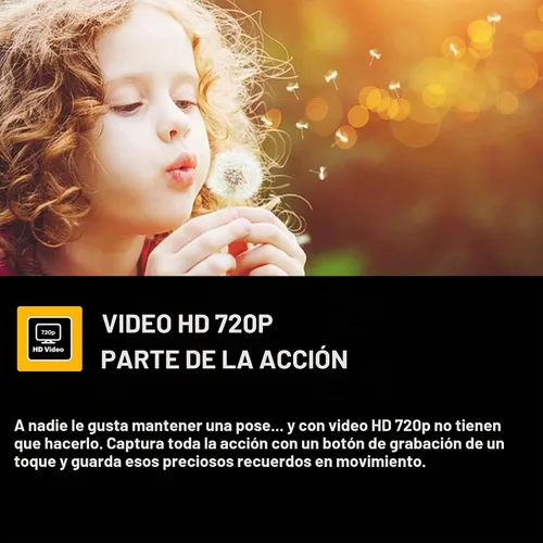 Vista 3 de Kodak PIXPRO AZ255 - Cámara digital (negro) + funda para cámara de punto y disparo + tarjeta de memoria de 16 GB + lector de tarjetas USB + trípode