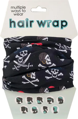 Vista 4 de Spoontiques Envolturas para el cabello y la cara - Pañuelo multifuncional - Diadema - Bufanda - Polaina para el cuello - Pasamontañas - Mapa