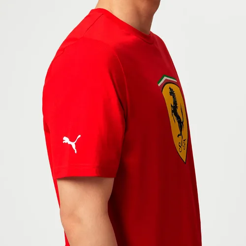 Vista 7 de Scuderia Ferrari - Camiseta Large Shield - Hombre