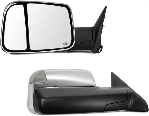 Vista 11 de Espejos de remolque para 1994-1997 para Dodge para Ram 1500 para Ram 2500 para Ram 3500 Modelos, espejos de remolque con espejos laterales