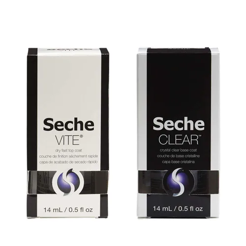 Vista 7 de Dúo Seche Vite Capa protectora de secado rápido, Seche Clear Crystal Clear base [Misc.]