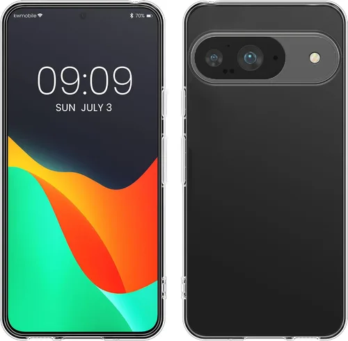 Vista 12 de kwmobile Funda compatible con Google Pixel 3a - Funda transparente suave delgada y flexible TPU Funda protectora para teléfono - Transparente