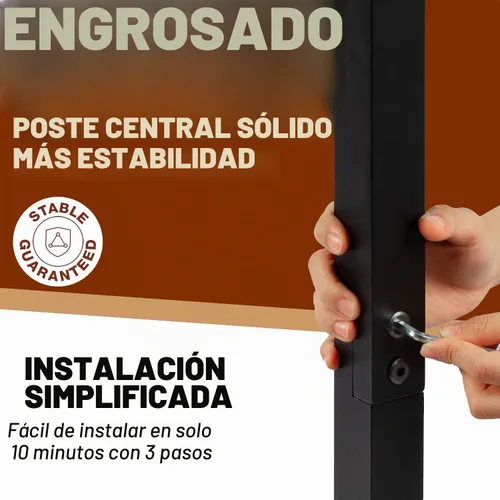 Vista 4 de Ghosthorn Soportes para cañas de pescar para garaje, soporte giratorio de 360 grados para cañas de pescar, soporte de pie de madera para guardar