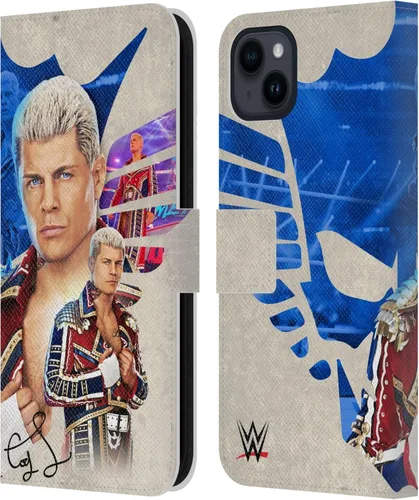 Vista 59 de Head Case Designs Funda con licencia oficial de la WWE American Nightmare Flag Cody Rhodes compatible con Apple iPhone 11