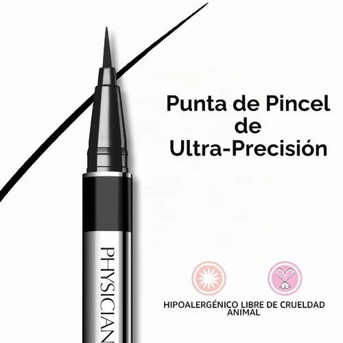Vista 2 de Physicians Formula Eye Booster, suero delineador de ojos 2 en 1 que mejora las pestañas, aprobado por dermatólogos, hipoalergénico, libre de Negro