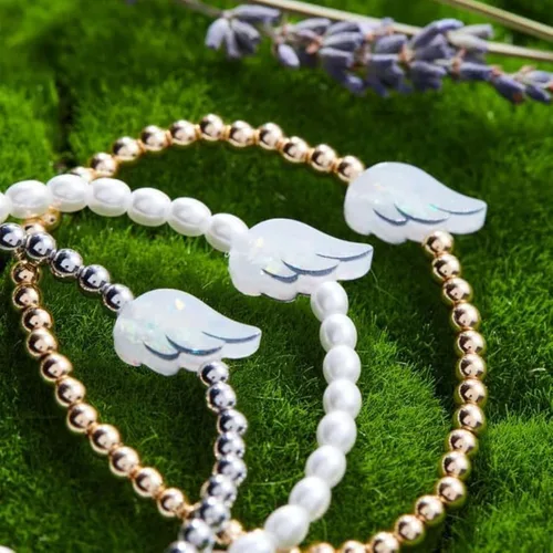 Vista 4 de Pulsera Elástica Holy Water Para Mujeres
