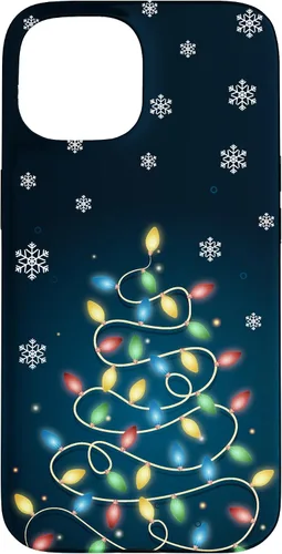 Vista 6 de Christmas Lights ICY Crystals Theme Snowflake Case for iPhone 17