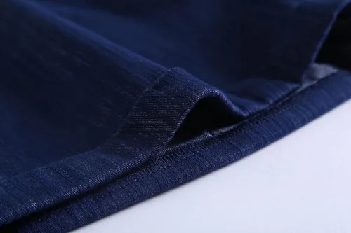 Vista 4 de Pantalones cortos casuales de verano con cintura elástica con cordón para mujer