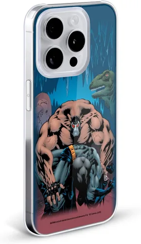 Vista 2 de Head Case Designs Funda rígida con licencia oficial de Batman DC Comics Bane Knightfall Volume On Famous Comic Book Cover compatible con Apple