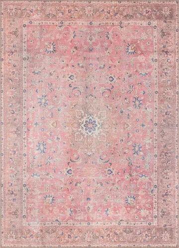 Vista 324 de GLN Rugs Traditional Collection - Alfombra de felpilla lavable a máquina, tradicional lavable, antideslizante, alfombra de felpilla de pelo corto