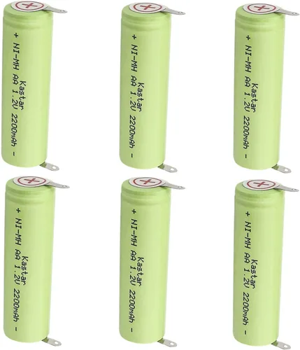 Vista 8 de Kastar Paquete de 1 batería Ni-MH de 1.2 V 2200 mAh compatible con Braun 7540 7570 7630 7680 7690 7765 7785 7795 Micron Vario 3 XP 5615 Dantona