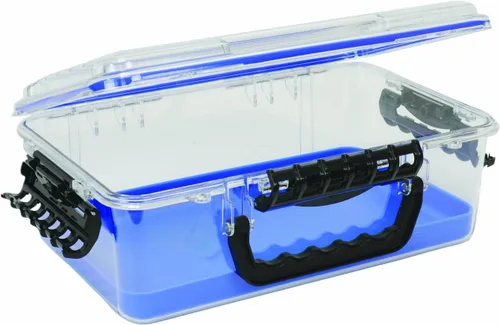 Vista 4 de Plano Guide Serie 3500 Caja de Campo Impermeable, Naranja, Pequeña, Caja Seca Impermeable con Correa para Barco, Kayak y Camping, Almacenamiento