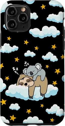 Vista 29 de Funny Sleeping Sloth with Baby Koala Mama Bear Napping Gift Case for iPhone 17