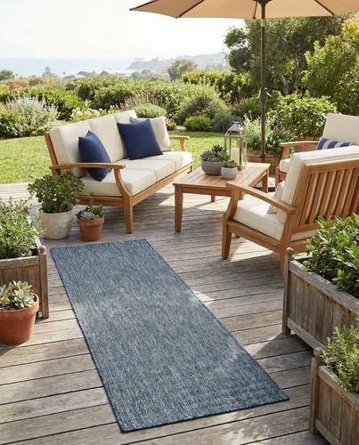 Vista 94 de Rugs.com Outdoor Solid Collection - Alfombra de pelo plano beige de 2 x 3 pulgadas, perfecta para entradas, cocinas, rincones de desayuno, piezas