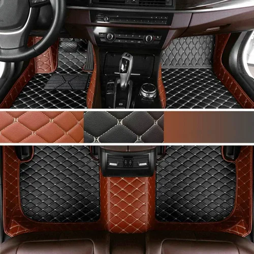 Vista 24 de Alfombrillas automotrices personalizadas para 99.99 % de los sedán, SUV, automóvil deportivo, hombres y mujeres, protección completa, almohadillas