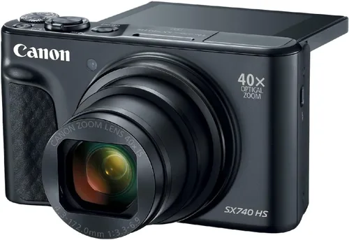 Vista 3 de Cámaras Canon US Cámara digital Point and Shoot con pantalla LCD de 3.0", Negra (2955C001) 20.3MP 1/2.3 CMOS, video 4K UHD, LCD inclinable 3.0