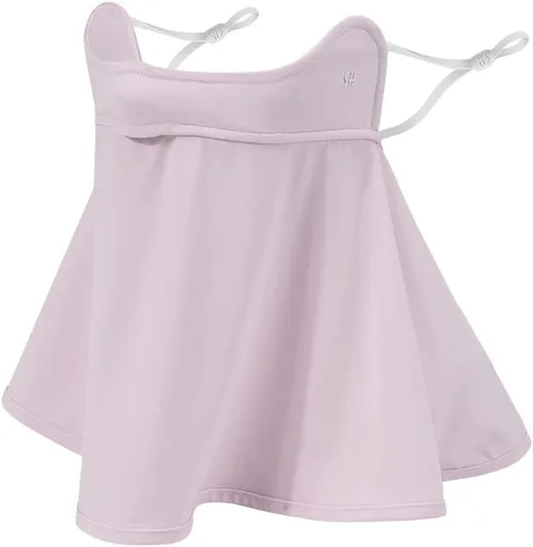 Vista 8 de WRELS UPF 50+ Unisex Cubrecara Transpirable y Refrescante con Protección UV para el Sol, con Elástico para las Orejas, Bufanda para el Cuello