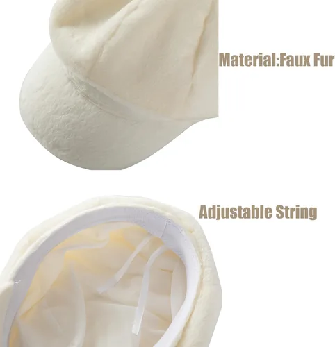 Vista 4 de Sombreros de 8 paneles para mujer, gorra de pintor de taxista de invierno Bakerboy Paperboy Pageboy Gatsby