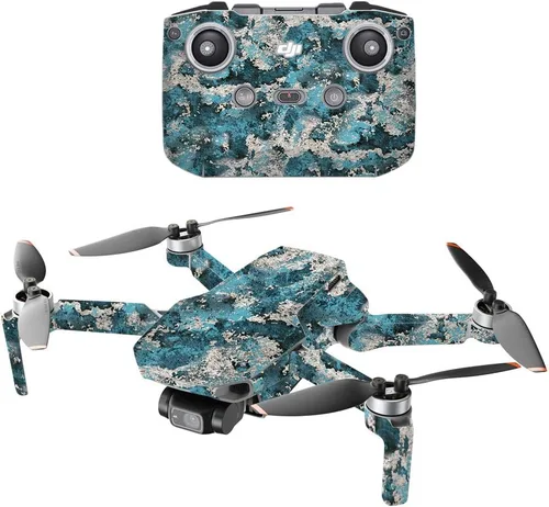 Vista 33 de MightySkins - Compatible con DJI Mini 2 Dron portátil - Artic Camo Funda protectora de vinilo duradera y única Fácil de aplicar, quitar