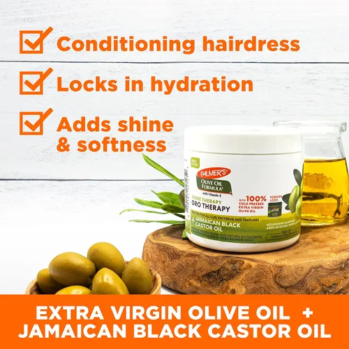 Vista 4 de Palmer's Fórmula de aceite de oliva GRO Therapy 5.25 Oz