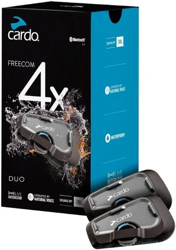 Vista 4 de Cardo Systems Freecom 4X - Intercomunicador individual, color negro