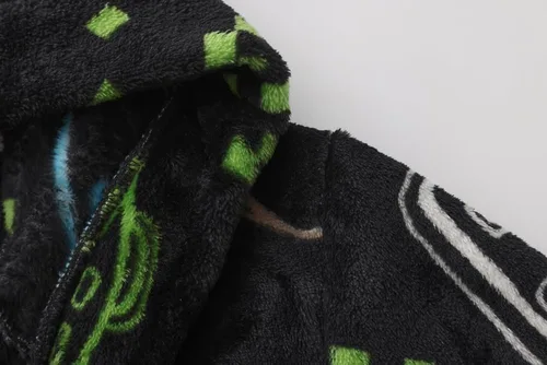 Vista 31 de E.W Apparel Bata de baño de forro polar con capucha para niños, bata suave y mullida para niños pequeños
