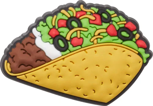 Vista 5 de Adornos para crocs de la marca Jibbitz 5 por paquete temática de comida