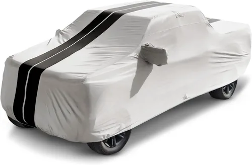 Vista 12 de iCarCover Funda de camión personalizada para Dodge Ram 1500 cabina regular, 6.5 pies, cama regular 1994-2010, impermeable, para todo tipo de clima