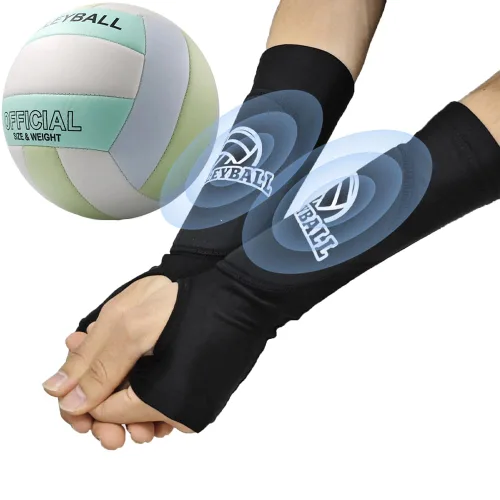 Vista 3 de Regalos de voleibol para adolescentes y niñas, accesorios de voleibol para jóvenes, rodilleras de voleibol y bolsa con cordón