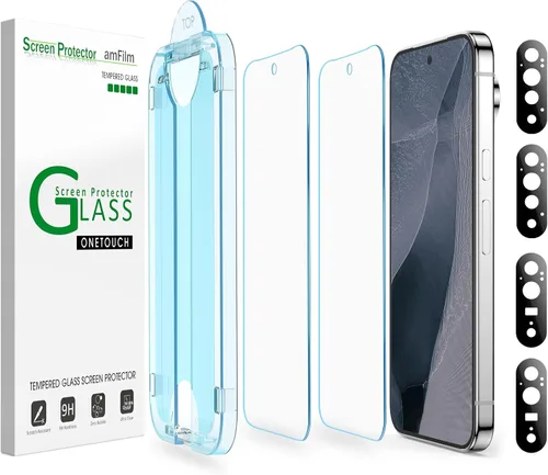 Vista 9 de amFilm OneTouch for Google Pixel 9 Pro/Pixel 9 [6.3''] Screen Protector