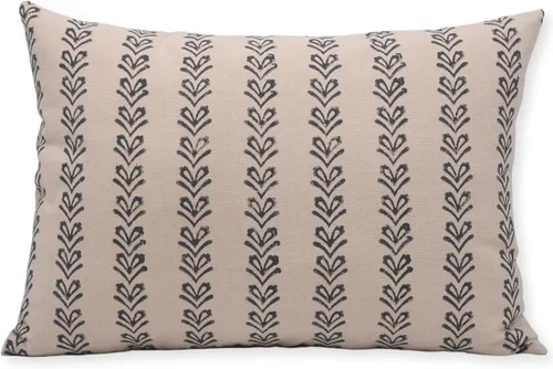 Vista 5 de Fundas de almohada de algodón con estampado de bloques de 20 x 20 pulgadas, funda de cojín cuadrada para casa de campo al aire libre, funda de Negro