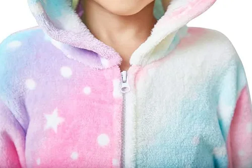 Vista 3 de Pijama de unicornio para niños, disfraz de Halloween