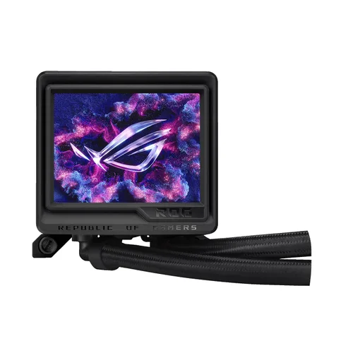 Vista 9 de ASUS ROG RYUJIN III 360 ARGB EXTREME enfriador líquido de CPU AIO todo en uno, AMD Ryzen 9000 e Intel® Core™ Ultra Ready, bomba Asetek Gen8 V2