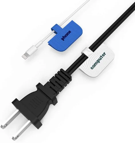 Vista 6 de XIAOXI - Etiquetas para cables de gran tamaño, etiquetas de cable, etiquetas de cable y etiquetas de alambre para gestión e identificación de Multi