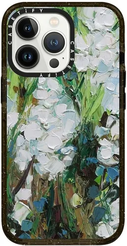 Vista 161 de CASETiFY Impact - Funda para iPhone 13 [protección contra caídas de 6.6 pies/compatible con Magsafe] Black Kingsnake, color negro transparente
